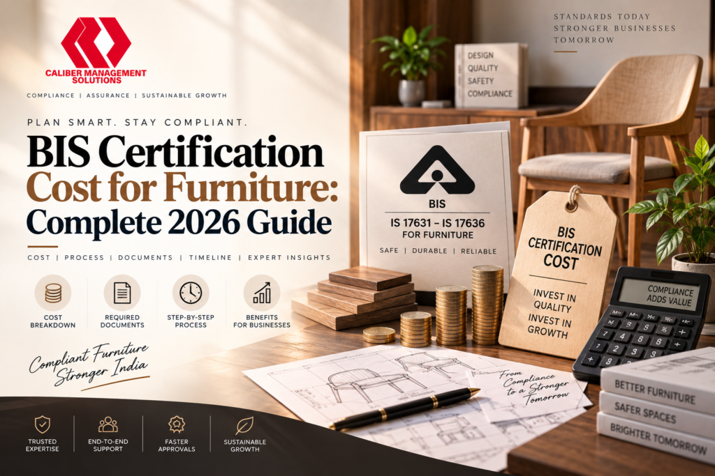 BIS certification cost for furniture